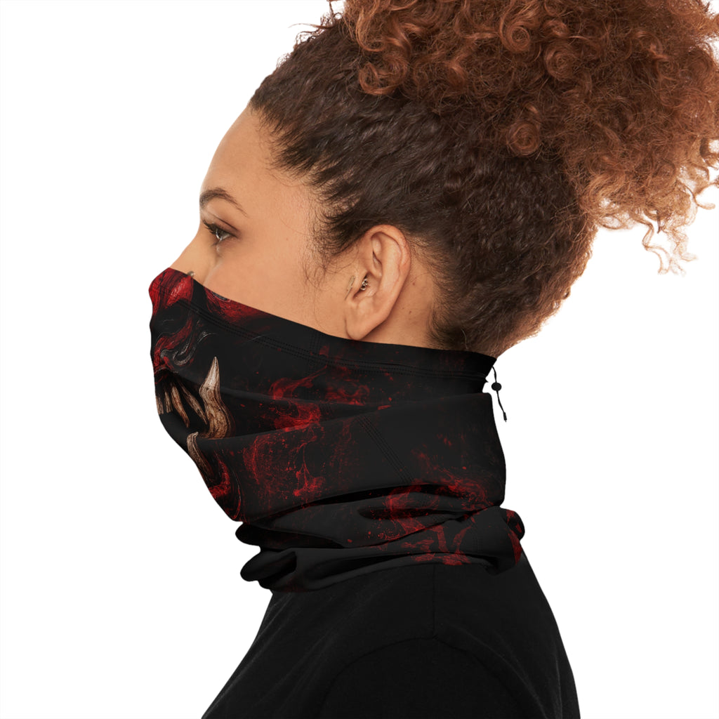 Red Oni Demon Ski Mask