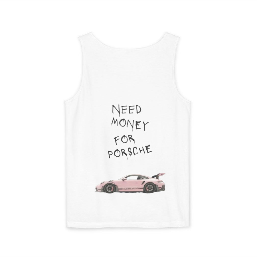 Tank Top —  Pink Porsche GT3 RS Graphic