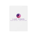Last-Vision Logo Poker Playing Cards — Custom Branded Casino Deck