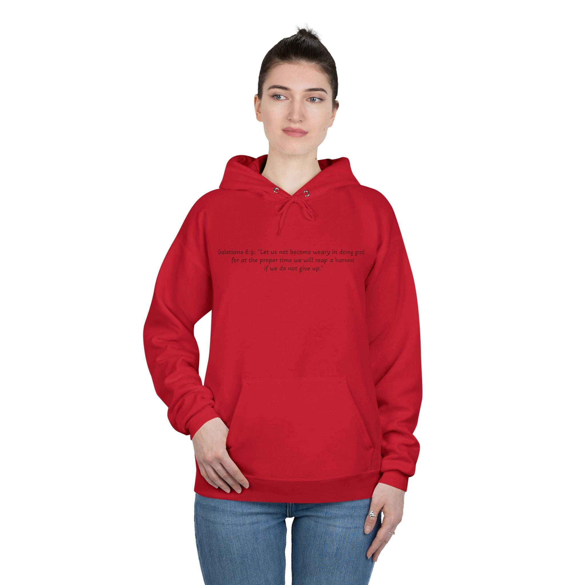 Jesus Portrait Hoodie — Crown of Thorns Religious Pullover