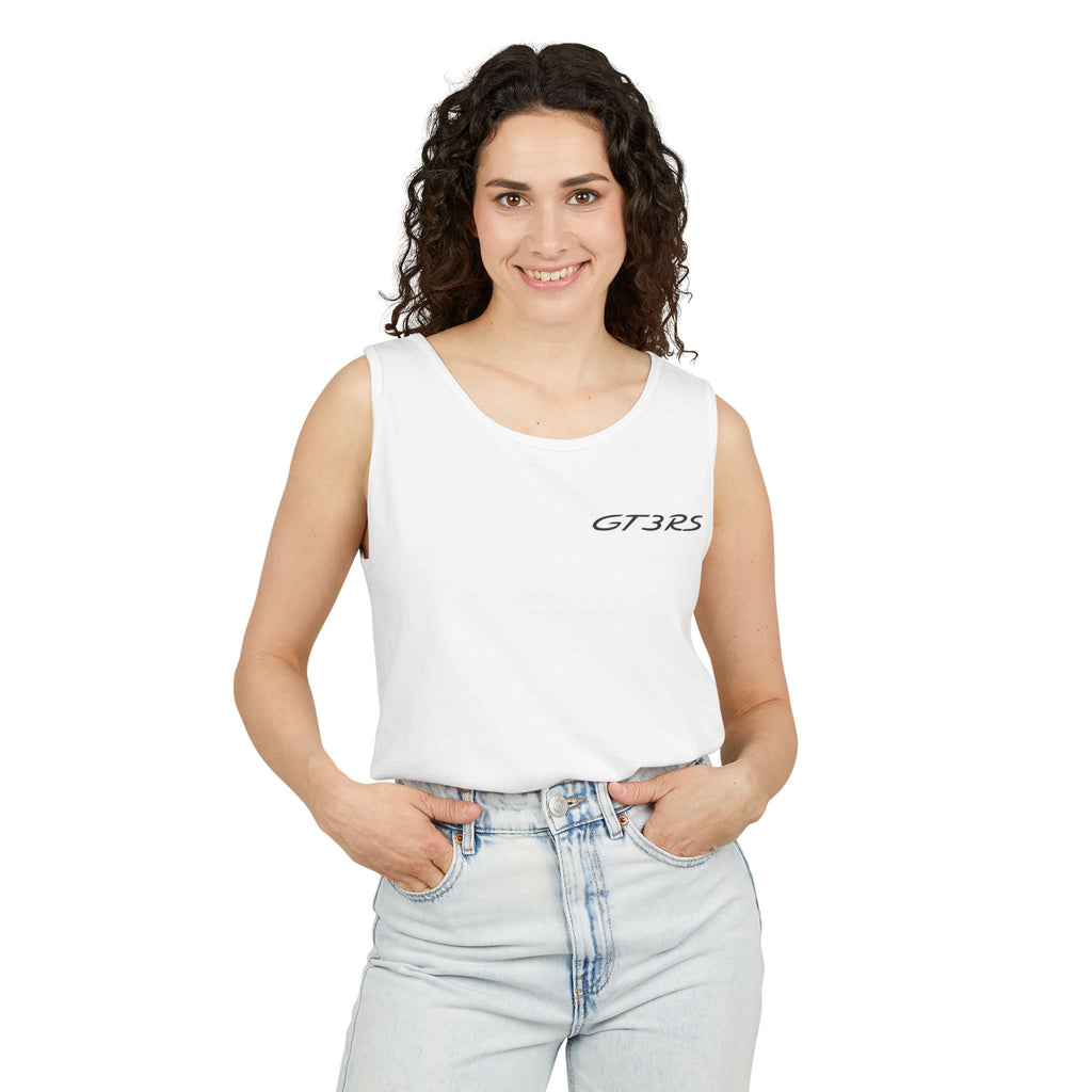 Tank Top —  Pink Porsche GT3 RS Graphic