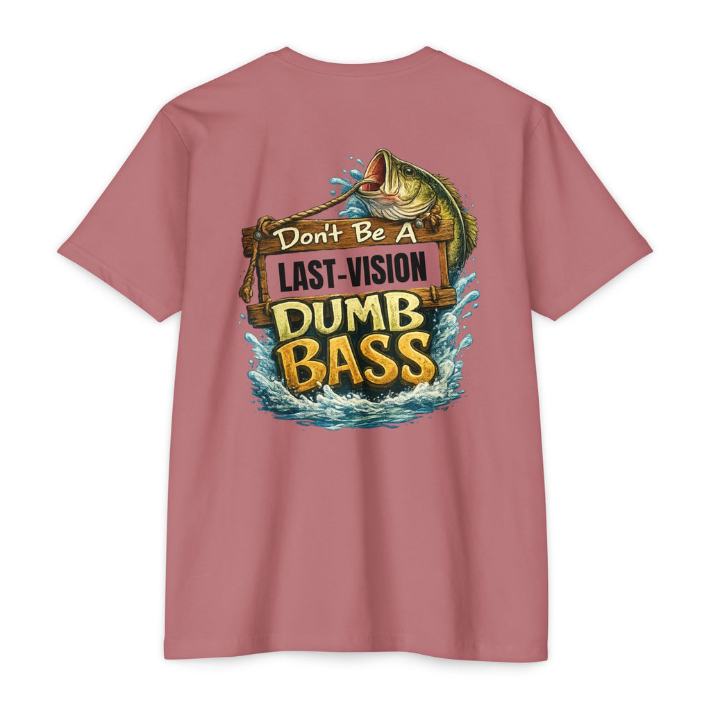 Fishing T-Shirt — "Don't Be A Dumb Bass" Bass Fishing Graphic Tee