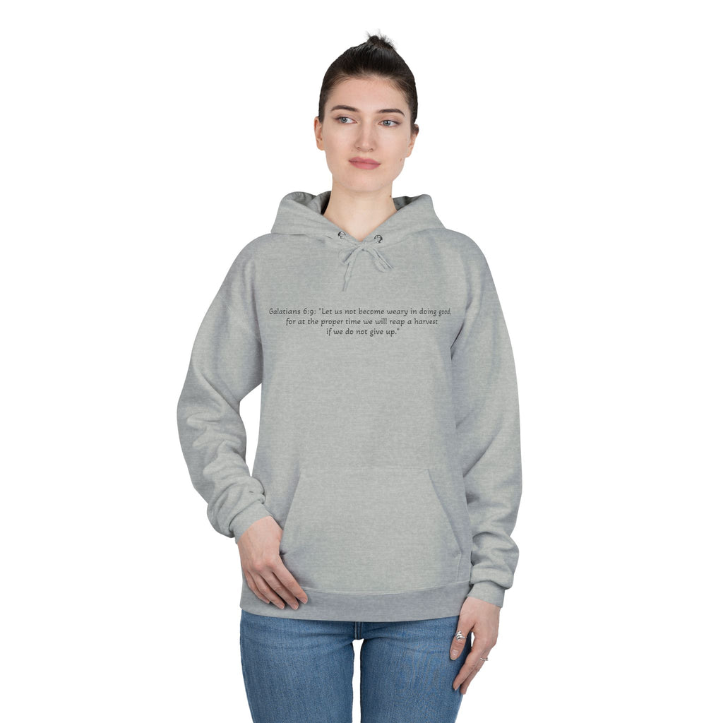 Jesus Portrait Hoodie — Crown of Thorns Religious Pullover
