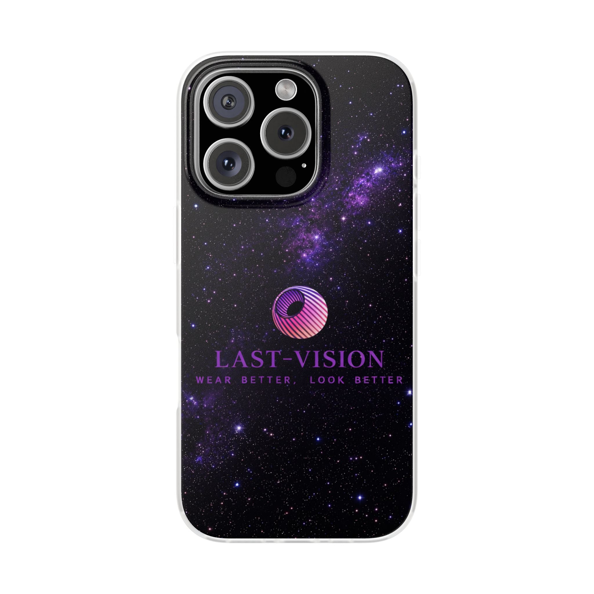 Galaxy Logo Phone Case — Last-Vision ‘Look Better’ Clear Flexi Case