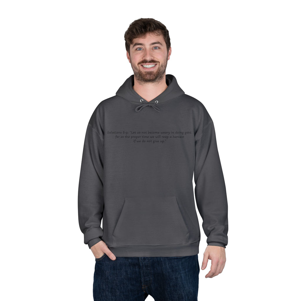 Jesus Portrait Hoodie — Crown of Thorns Religious Pullover
