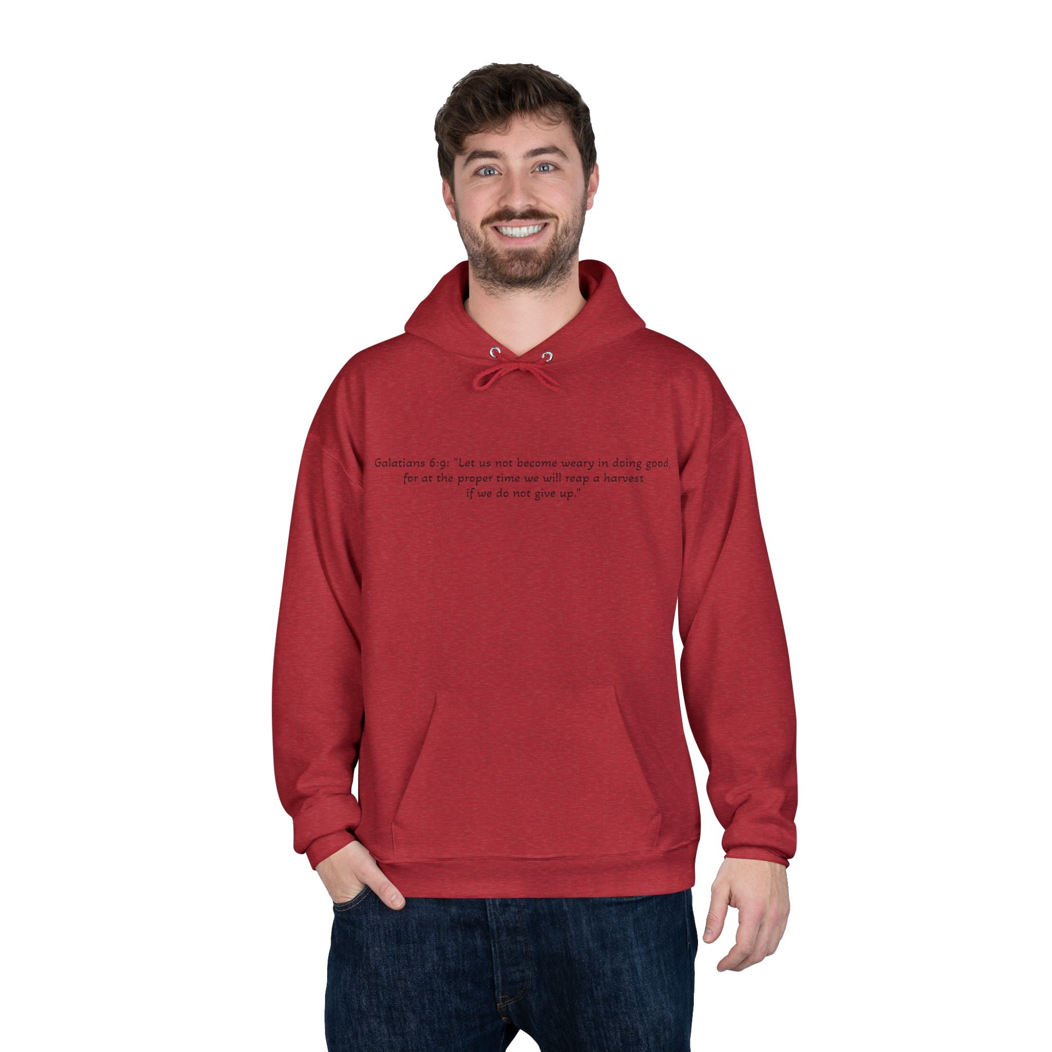 Jesus Portrait Hoodie — Crown of Thorns Religious Pullover