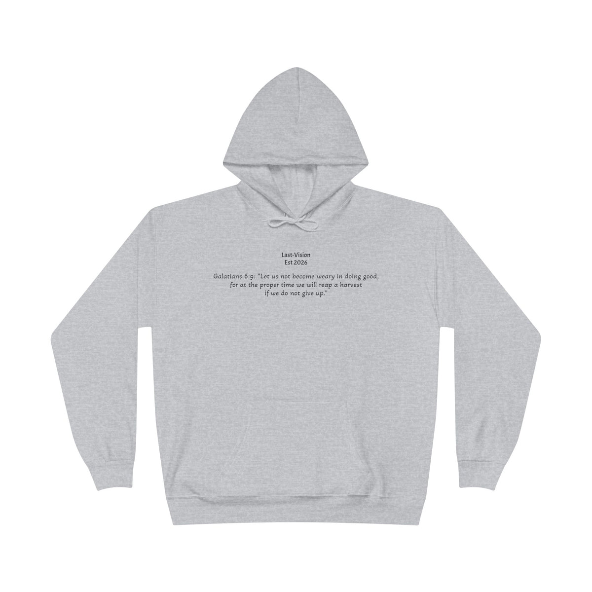 Jesus Portrait Hoodie — Crown of Thorns Religious Pullover