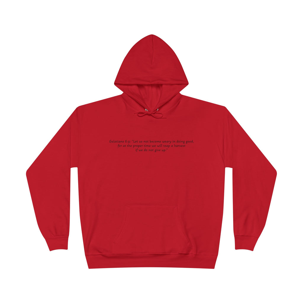 Jesus Portrait Hoodie — Crown of Thorns Religious Pullover