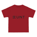 Graphic T-Shirt — Bold Parody Logo "CUNT" Statement Tee (women)