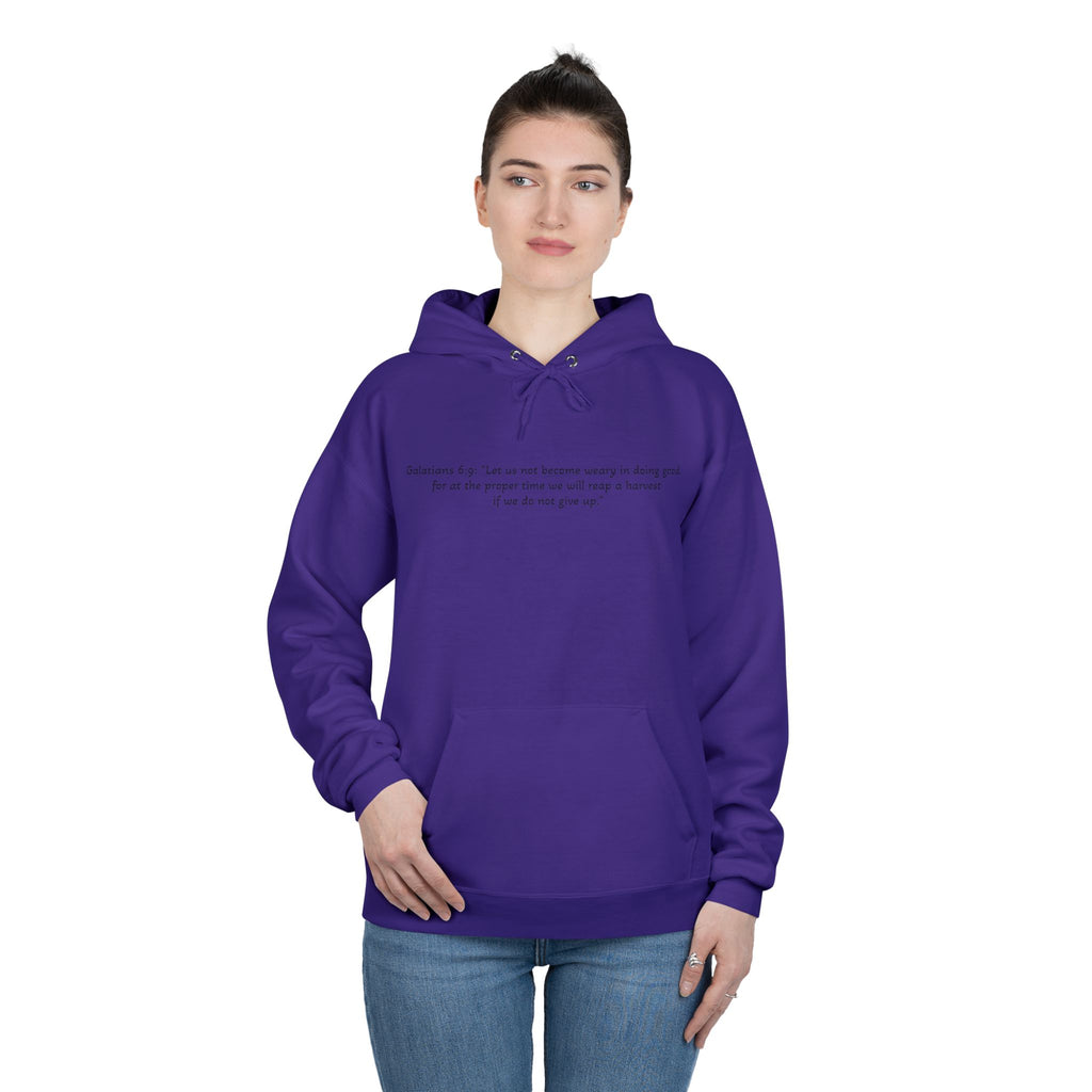 Jesus Portrait Hoodie — Crown of Thorns Religious Pullover