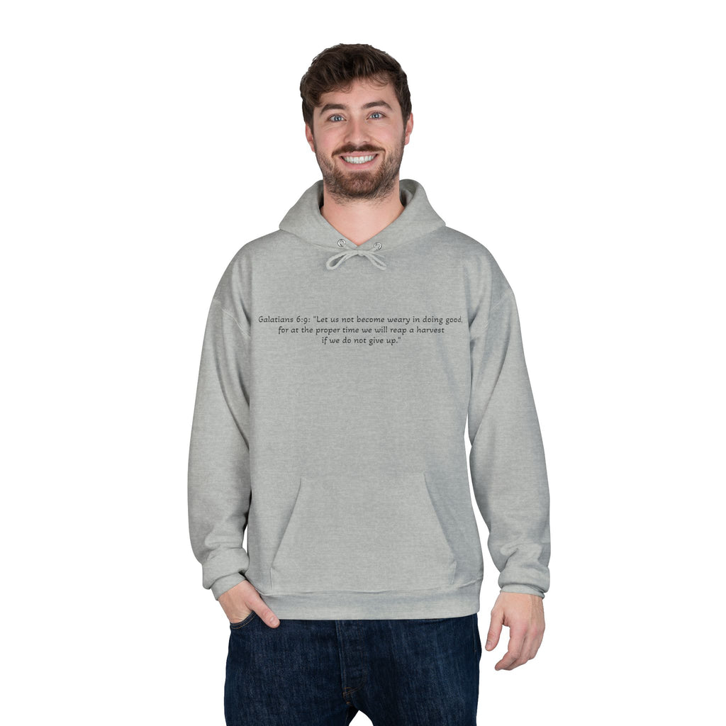 Jesus Portrait Hoodie — Crown of Thorns Religious Pullover