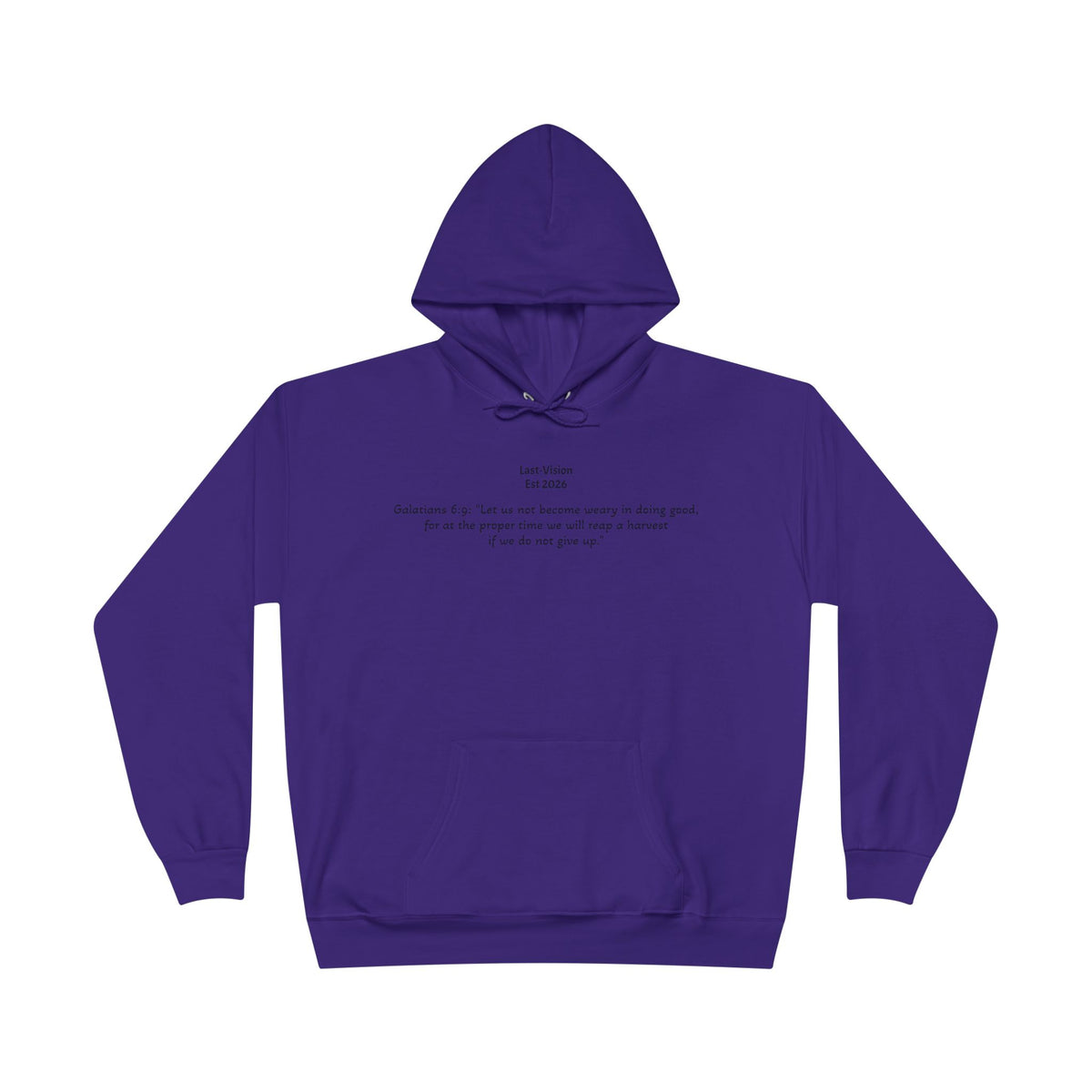 Jesus Portrait Hoodie — Crown of Thorns Religious Pullover