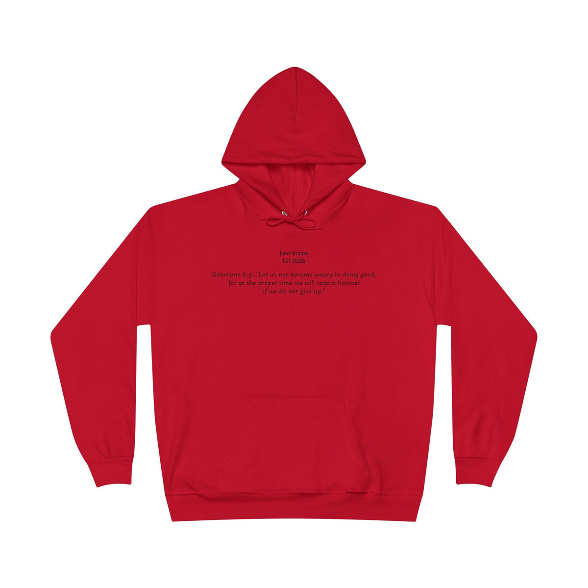 Jesus Portrait Hoodie — Crown of Thorns Religious Pullover