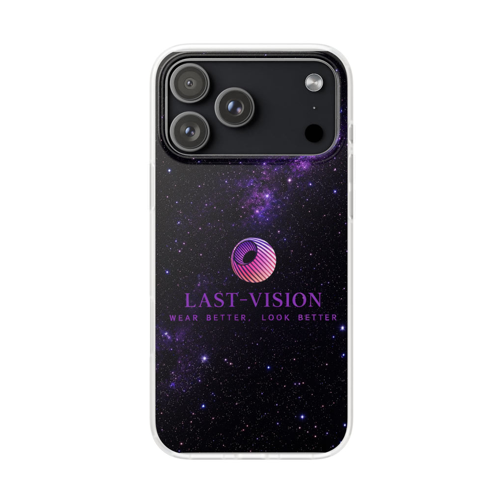 Galaxy Logo Phone Case — Last-Vision ‘Look Better’ Clear Flexi Case