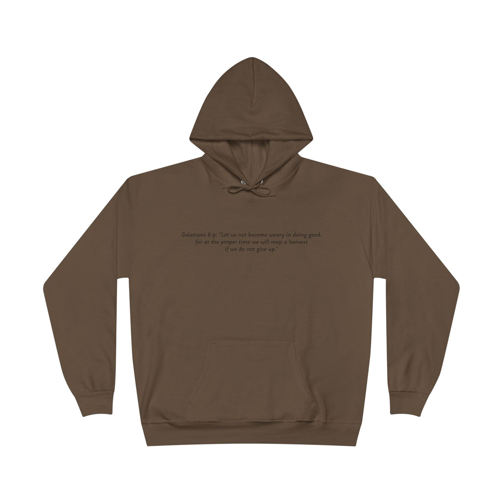 Jesus Portrait Hoodie — Crown of Thorns Religious Pullover