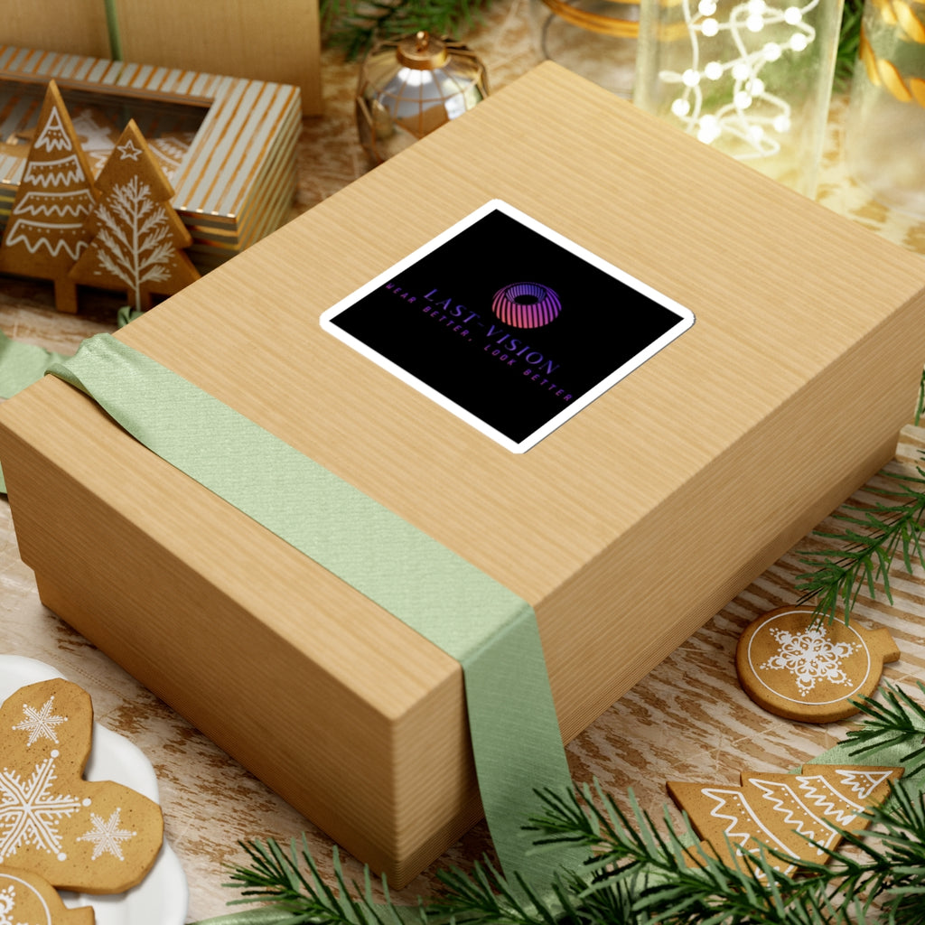 Last-Vision Logo Sticker — 'Wear Better, Look Better'