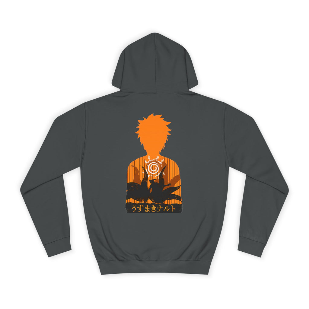 Naruto Silhouette Hoodie - Anime Shinobi Symbol College Pullover