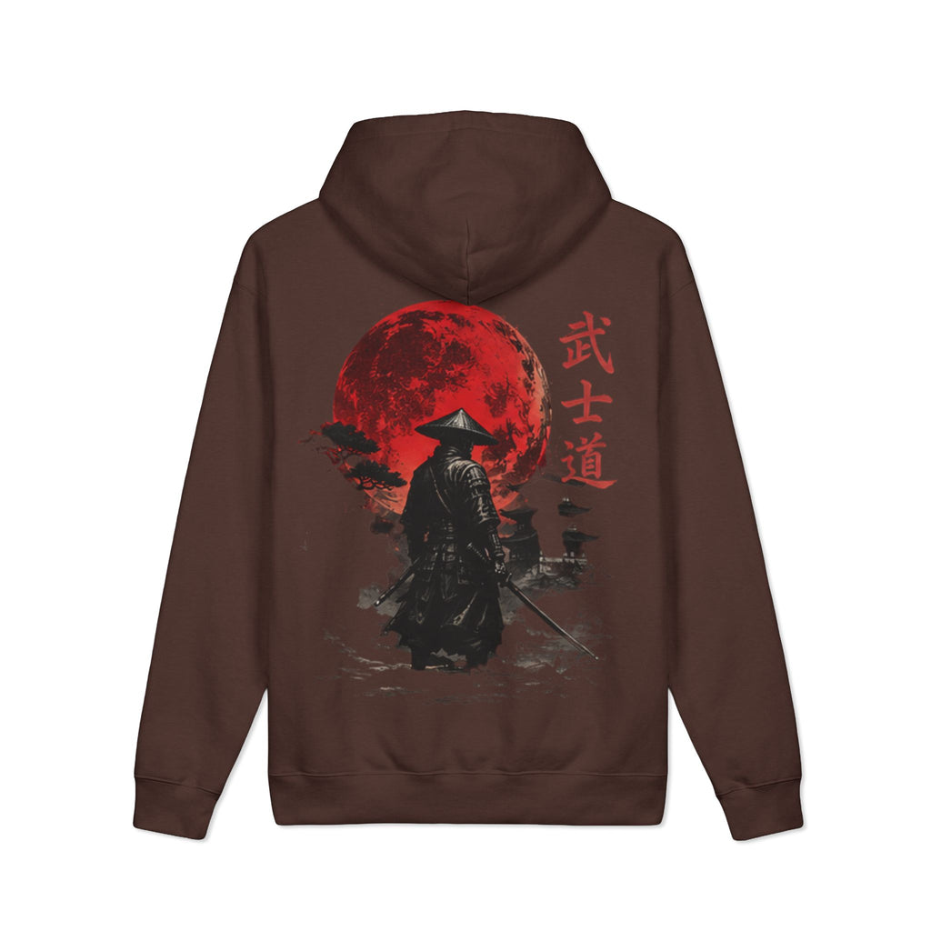 Unisex Mainstreet Heavyweight Hooded Sweatshirt - japanese samurai