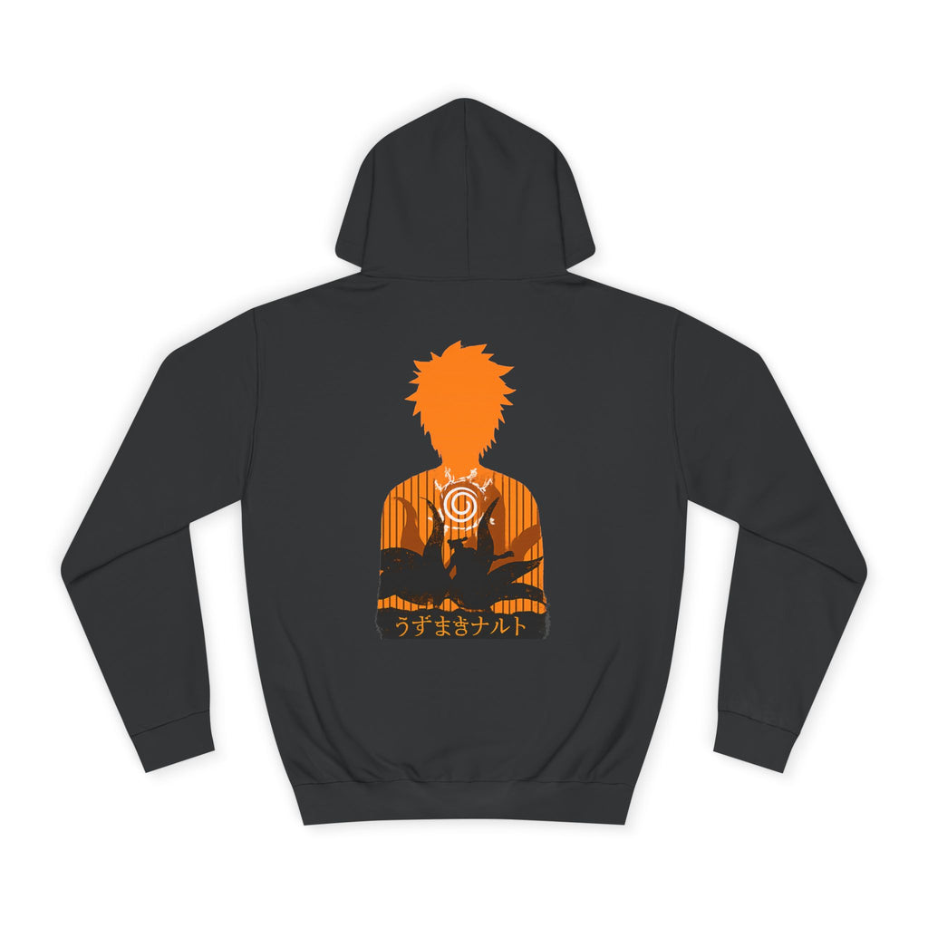 Naruto Silhouette Hoodie - Anime Shinobi Symbol College Pullover