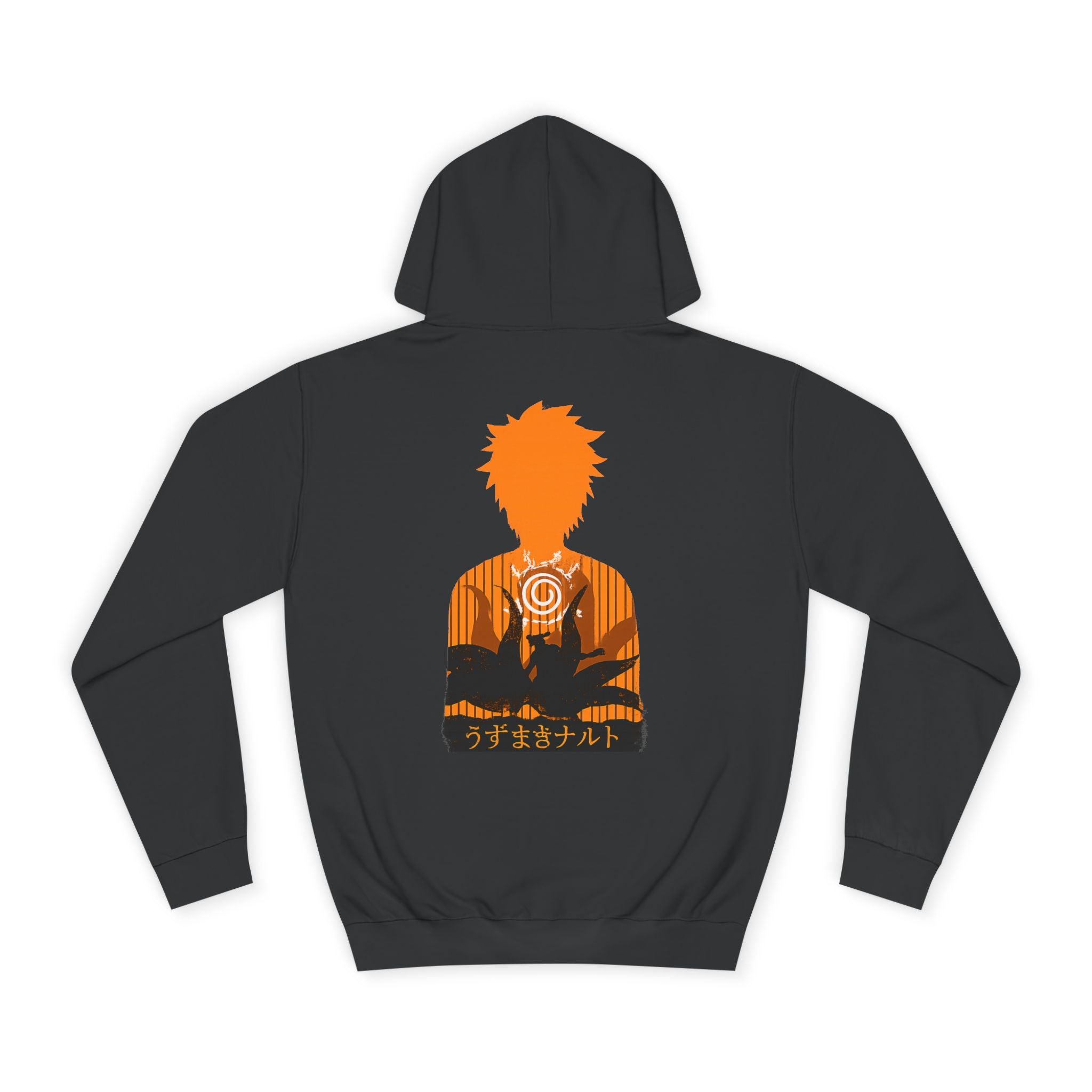 Naruto Silhouette Hoodie - Anime Shinobi Symbol College Pullover