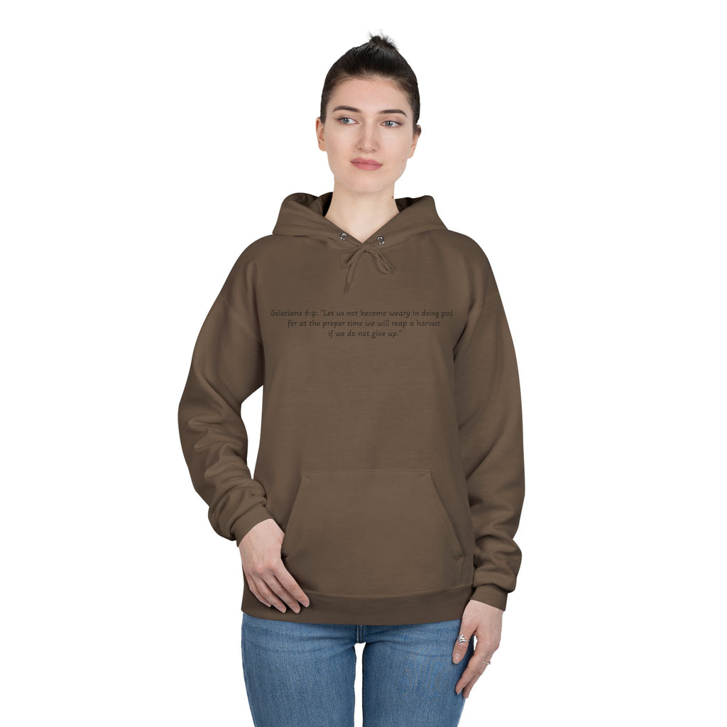Jesus Portrait Hoodie — Crown of Thorns Religious Pullover