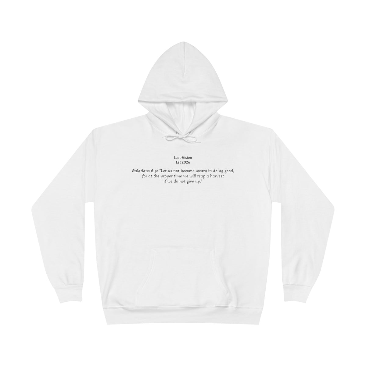 Jesus Portrait Hoodie — Crown of Thorns Religious Pullover