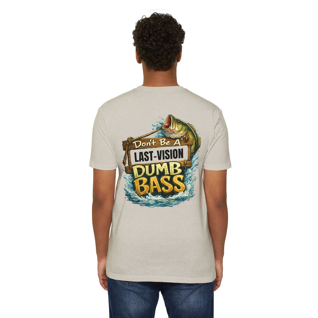 Fishing T-Shirt — "Don't Be A Dumb Bass" Bass Fishing Graphic Tee