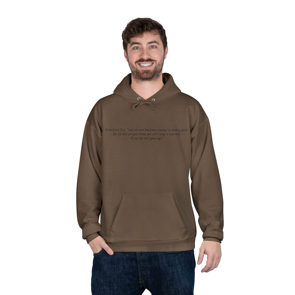 Jesus Portrait Hoodie — Crown of Thorns Religious Pullover
