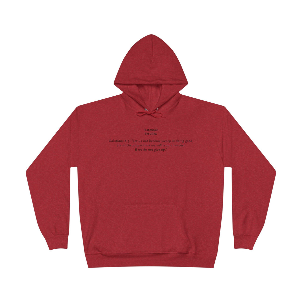 Jesus Portrait Hoodie — Crown of Thorns Religious Pullover