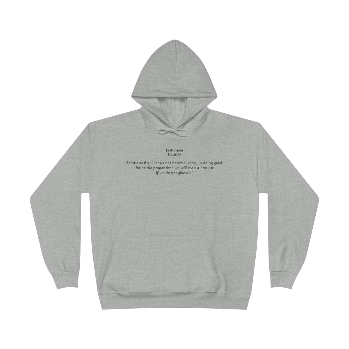 Jesus Portrait Hoodie — Crown of Thorns Religious Pullover