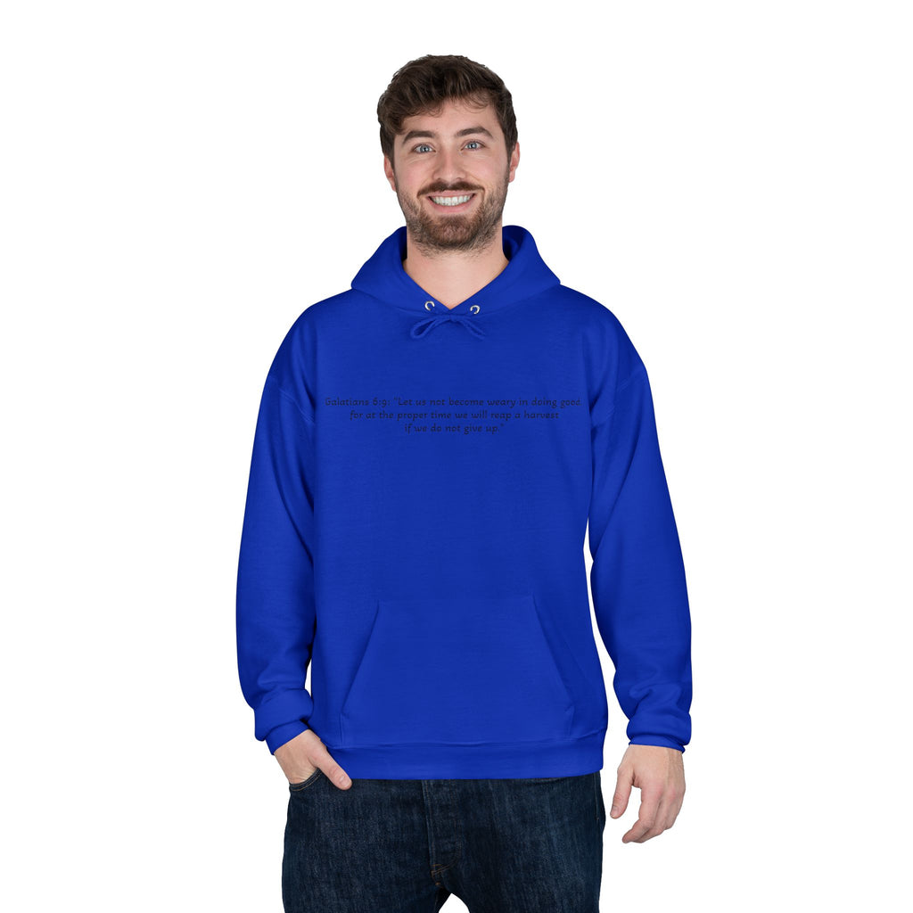 Jesus Portrait Hoodie — Crown of Thorns Religious Pullover
