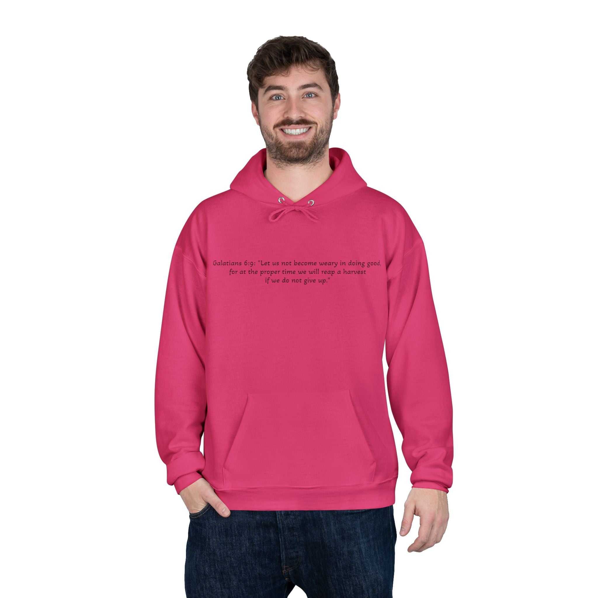 Jesus Portrait Hoodie — Crown of Thorns Religious Pullover