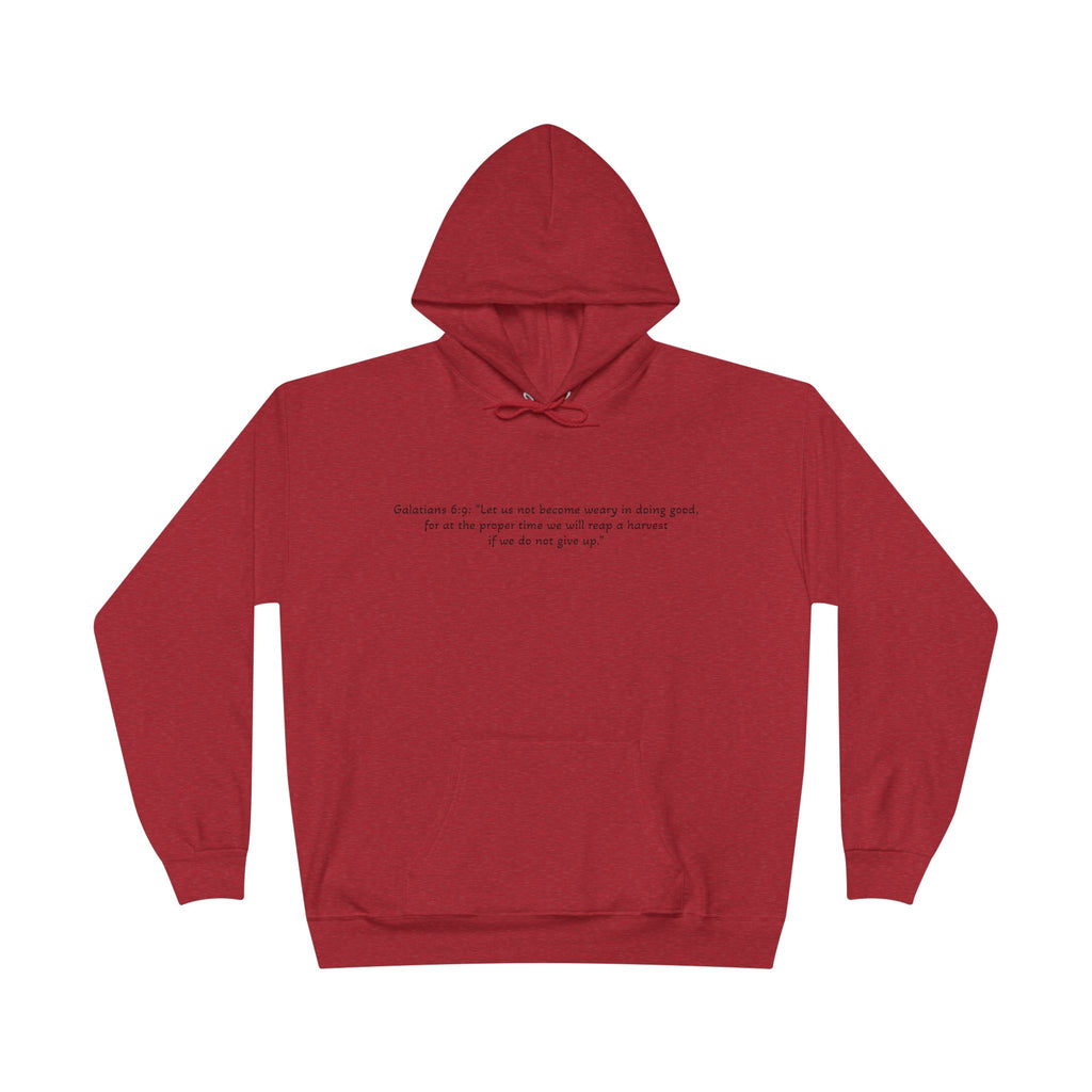 Jesus Portrait Hoodie — Crown of Thorns Religious Pullover