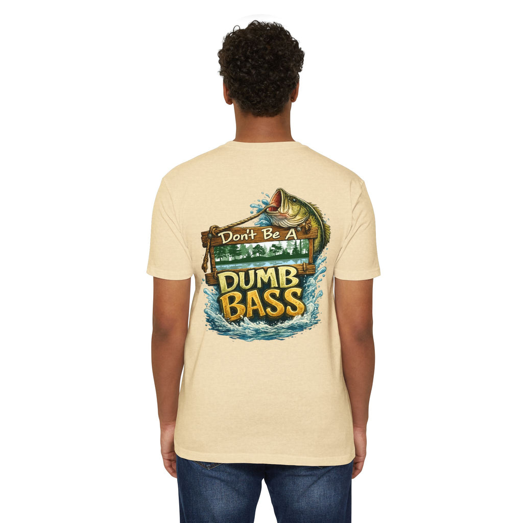 Fishing T-Shirt — "Don't Be A Dumb Bass" Bass Fishing Graphic Tee
