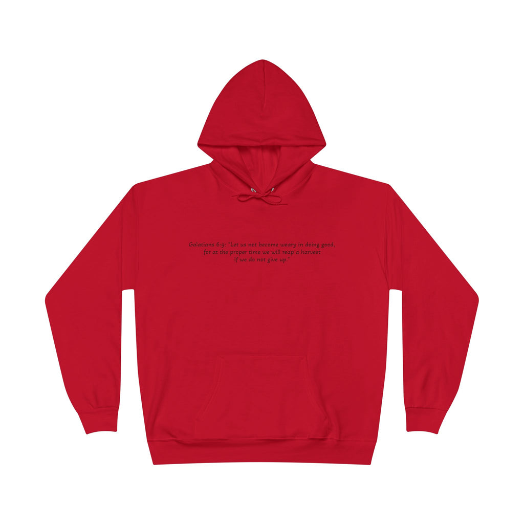 Jesus Portrait Hoodie — Crown of Thorns Religious Pullover