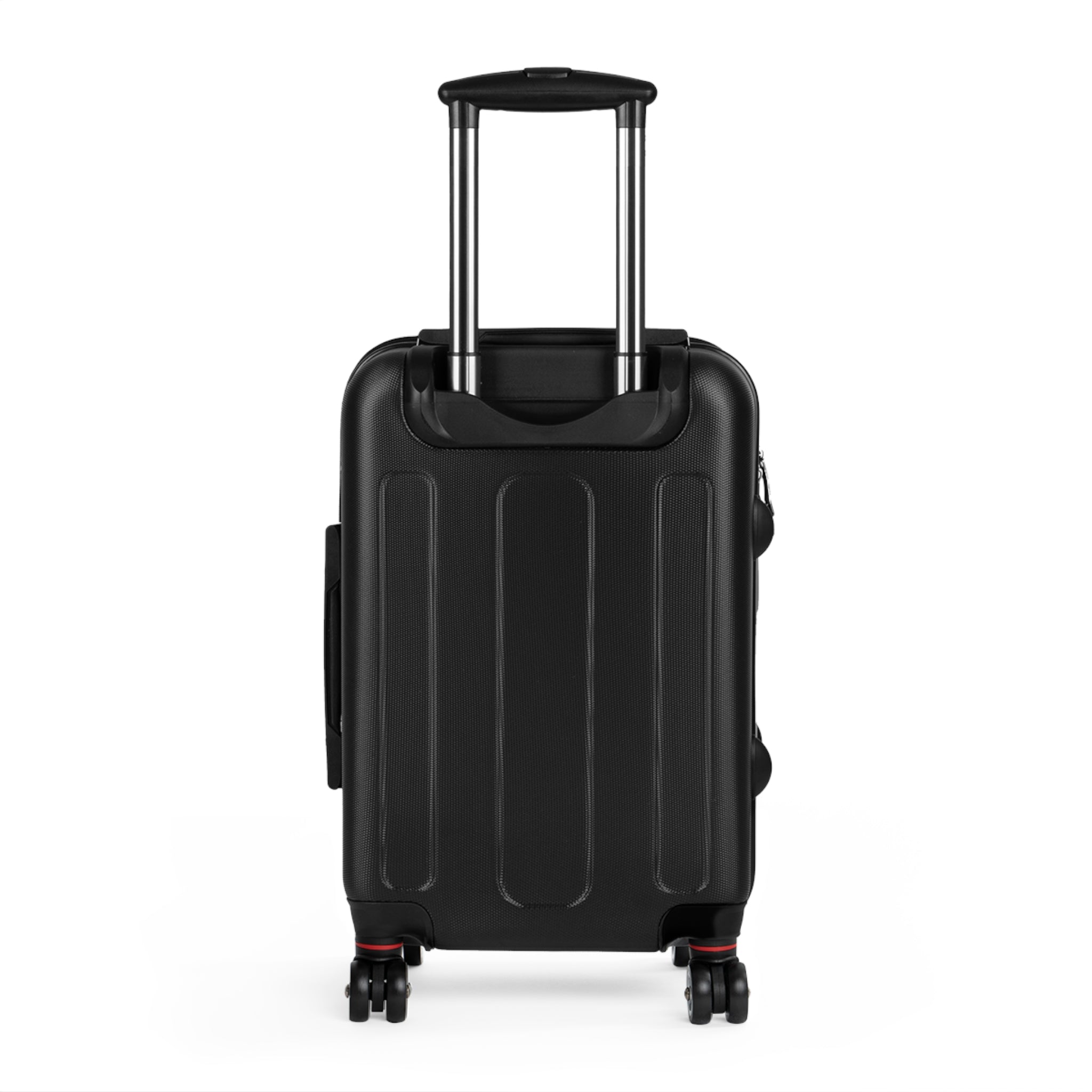 Checkerboard Optical-Illusion Suitcase — Travel Luggage