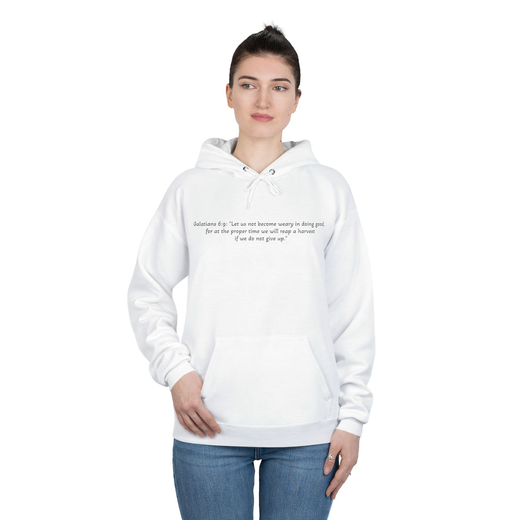 Jesus Portrait Hoodie — Crown of Thorns Religious Pullover