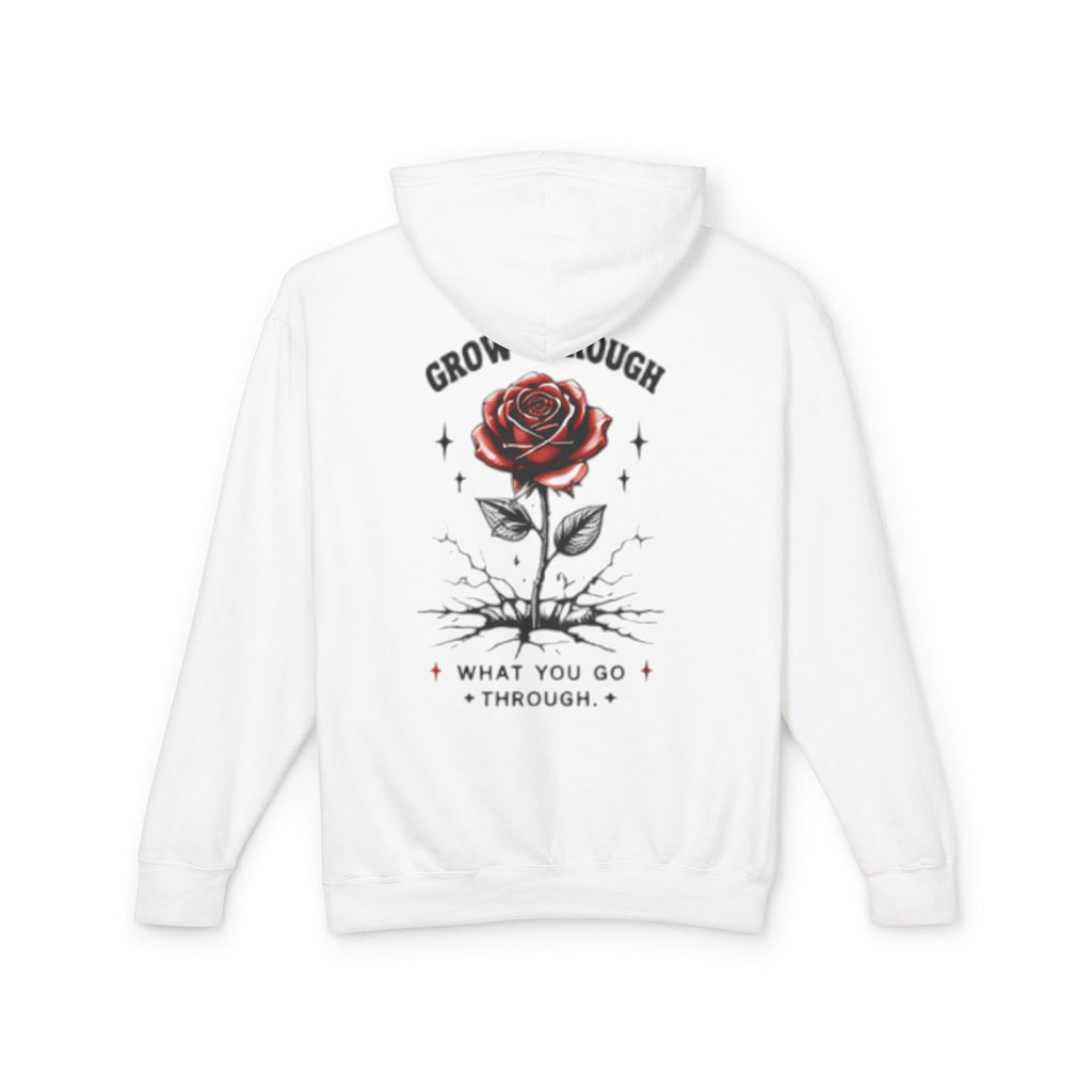 Chaos Skull & Rose Hoodie — Gothic Streetwear Pullover with "Chaos" Graphic