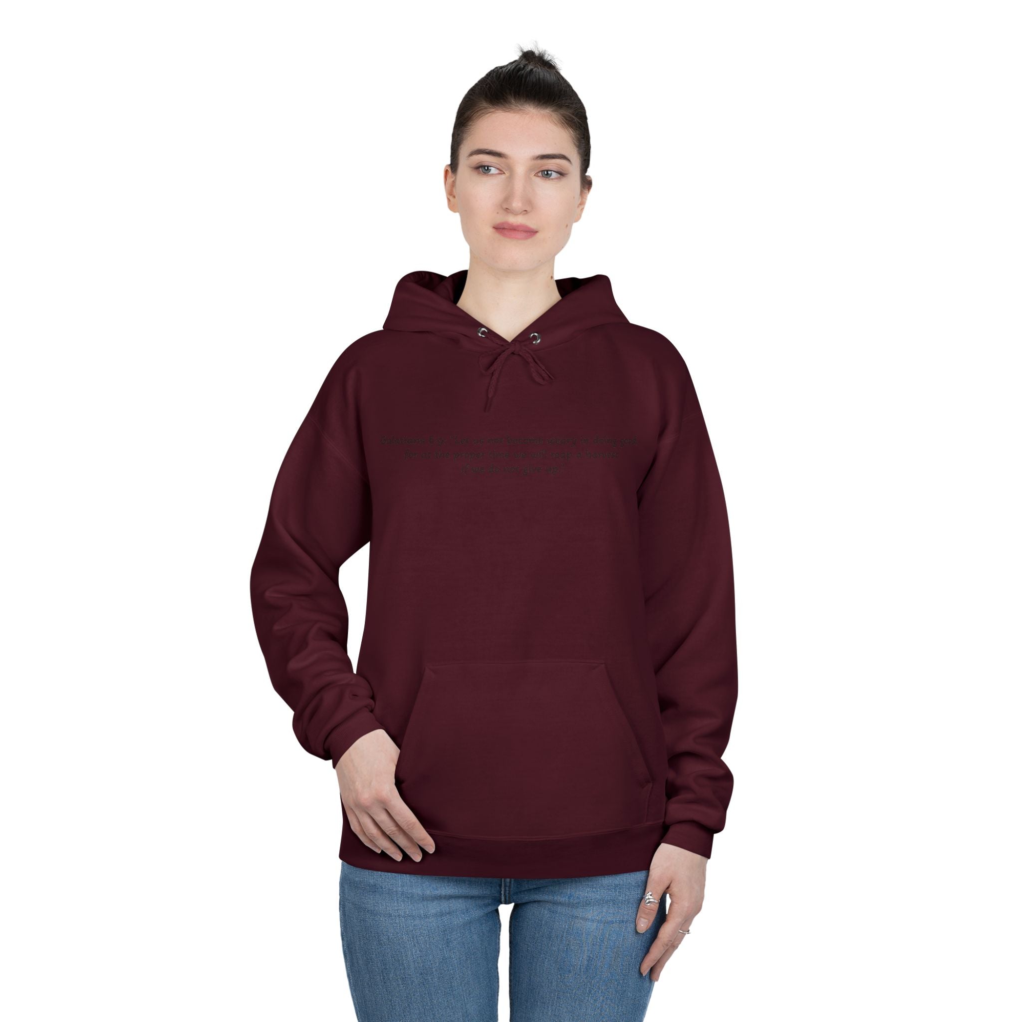 Jesus Portrait Hoodie — Crown of Thorns Religious Pullover