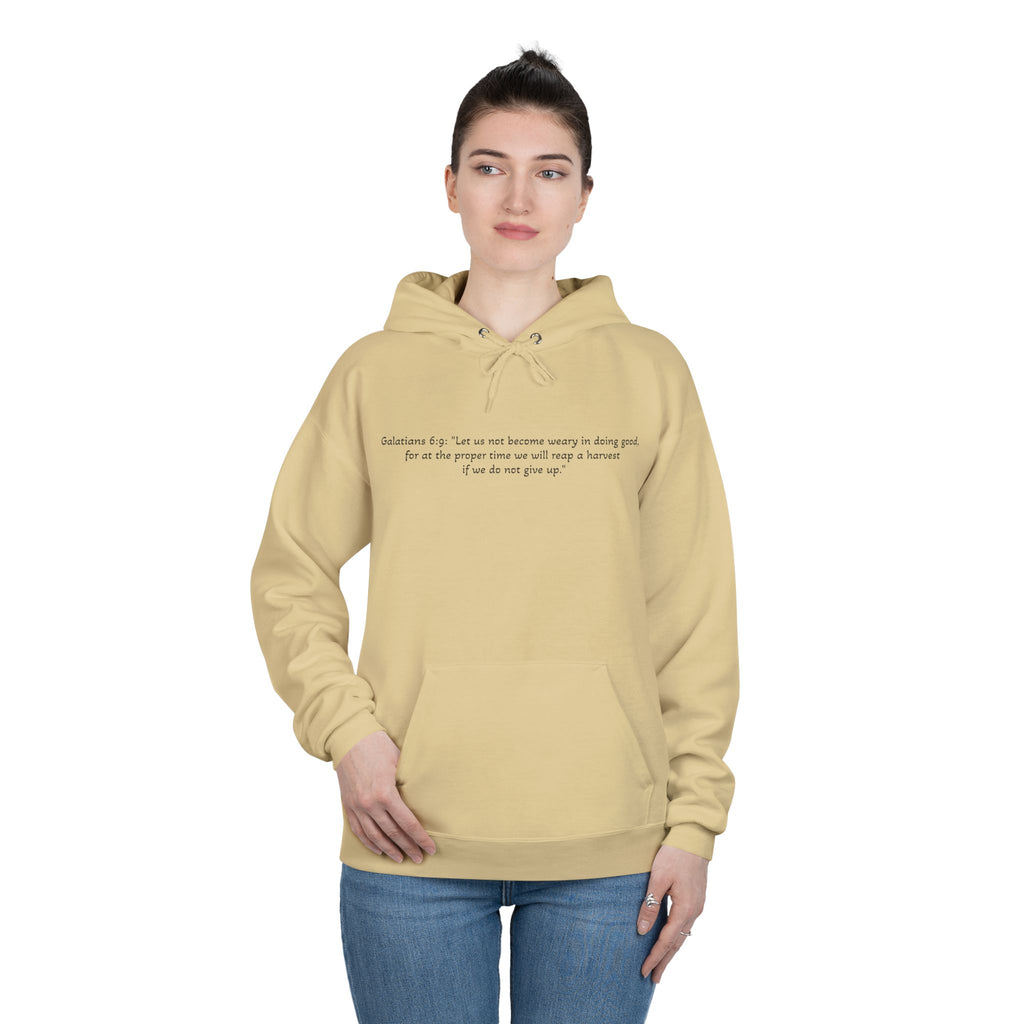 Jesus Portrait Hoodie — Crown of Thorns Religious Pullover