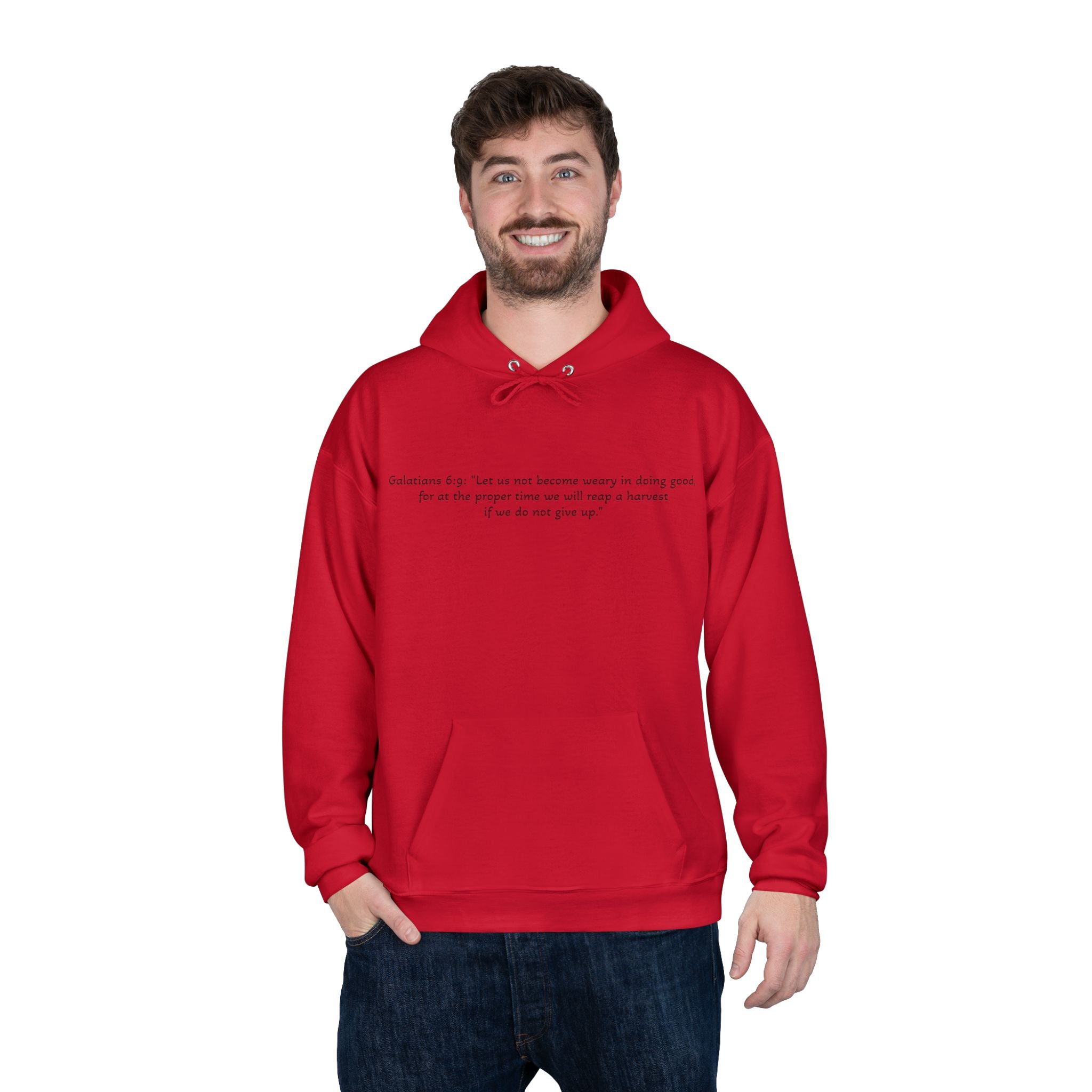 Jesus Portrait Hoodie — Crown of Thorns Religious Pullover