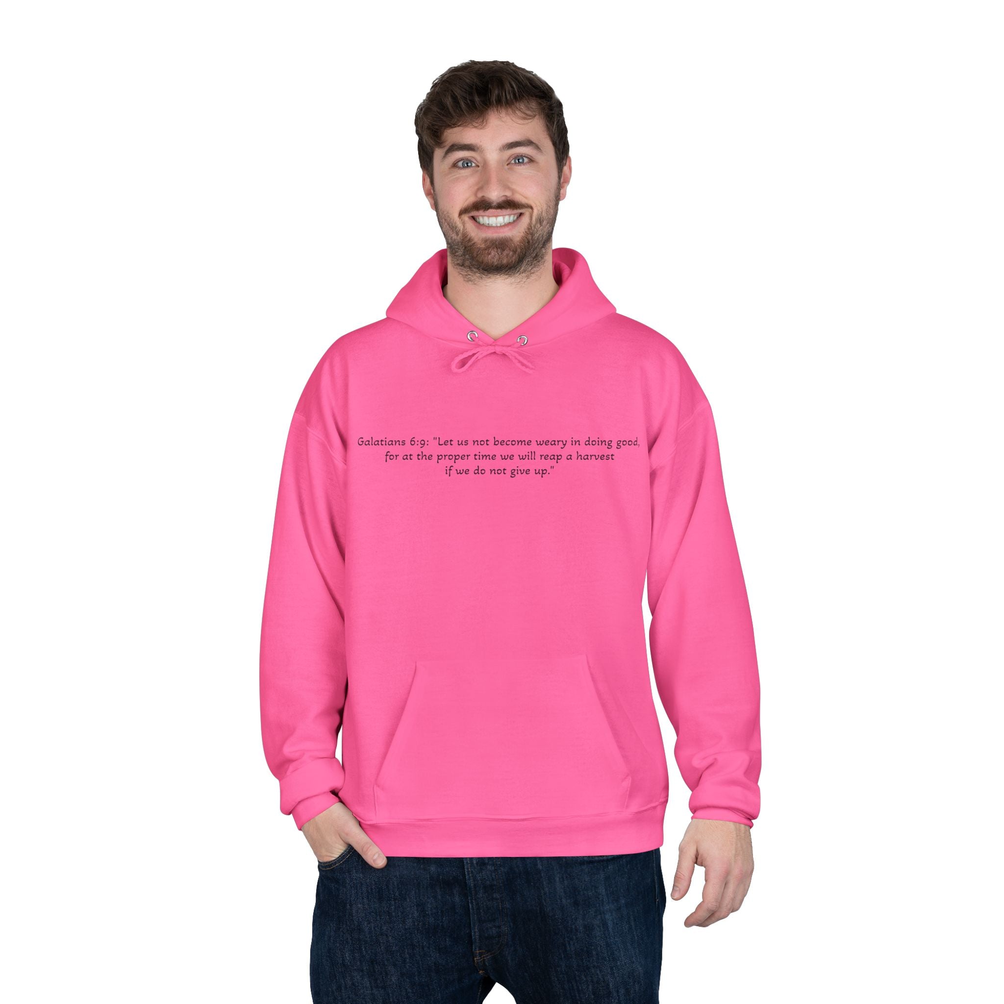 Jesus Portrait Hoodie — Crown of Thorns Religious Pullover