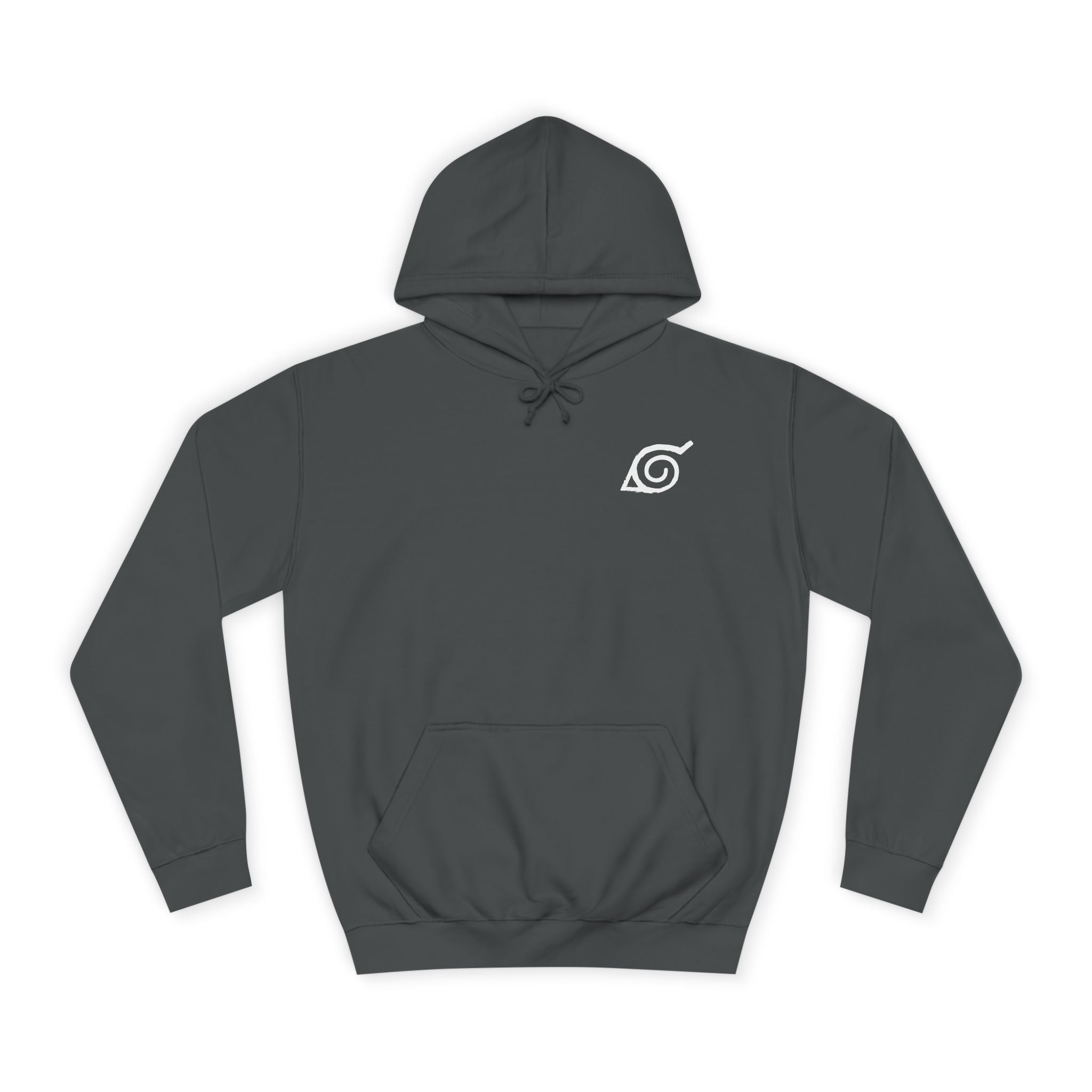 Naruto Silhouette Hoodie - Anime Shinobi Symbol College Pullover