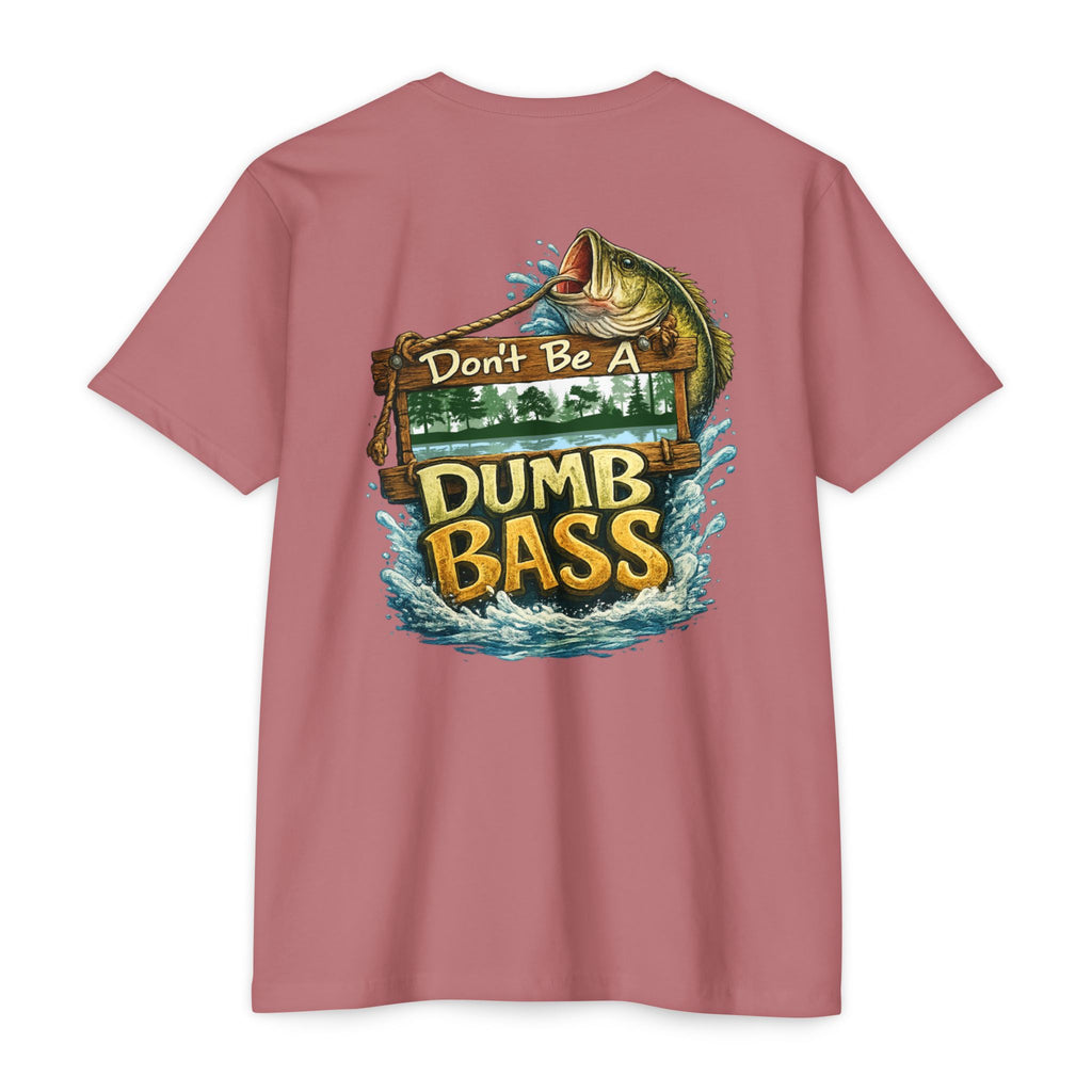 Fishing T-Shirt — "Don't Be A Dumb Bass" Bass Fishing Graphic Tee
