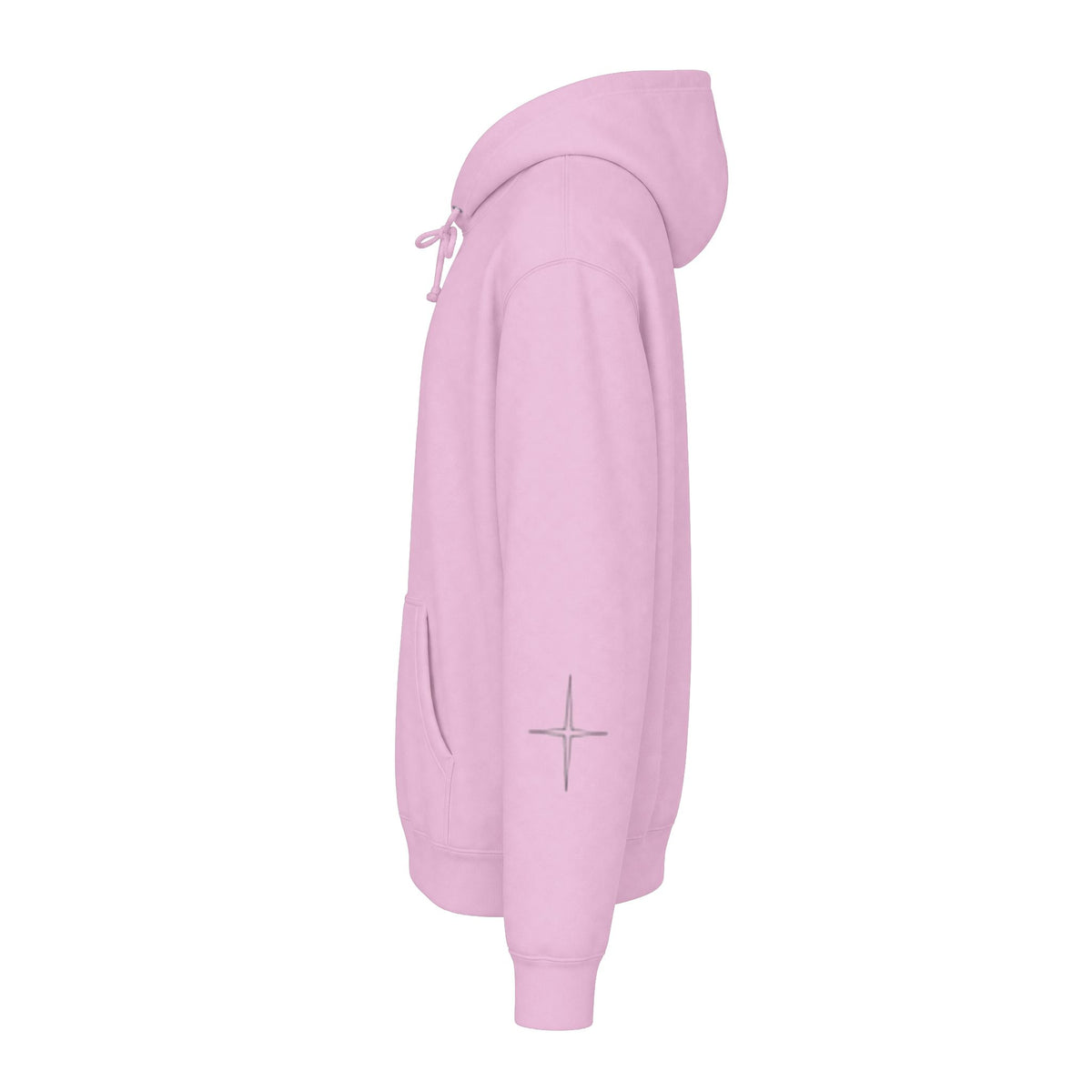Moon Drip Hoodie — Gothic Crescent Last-Vision Graphic Sweatshirt