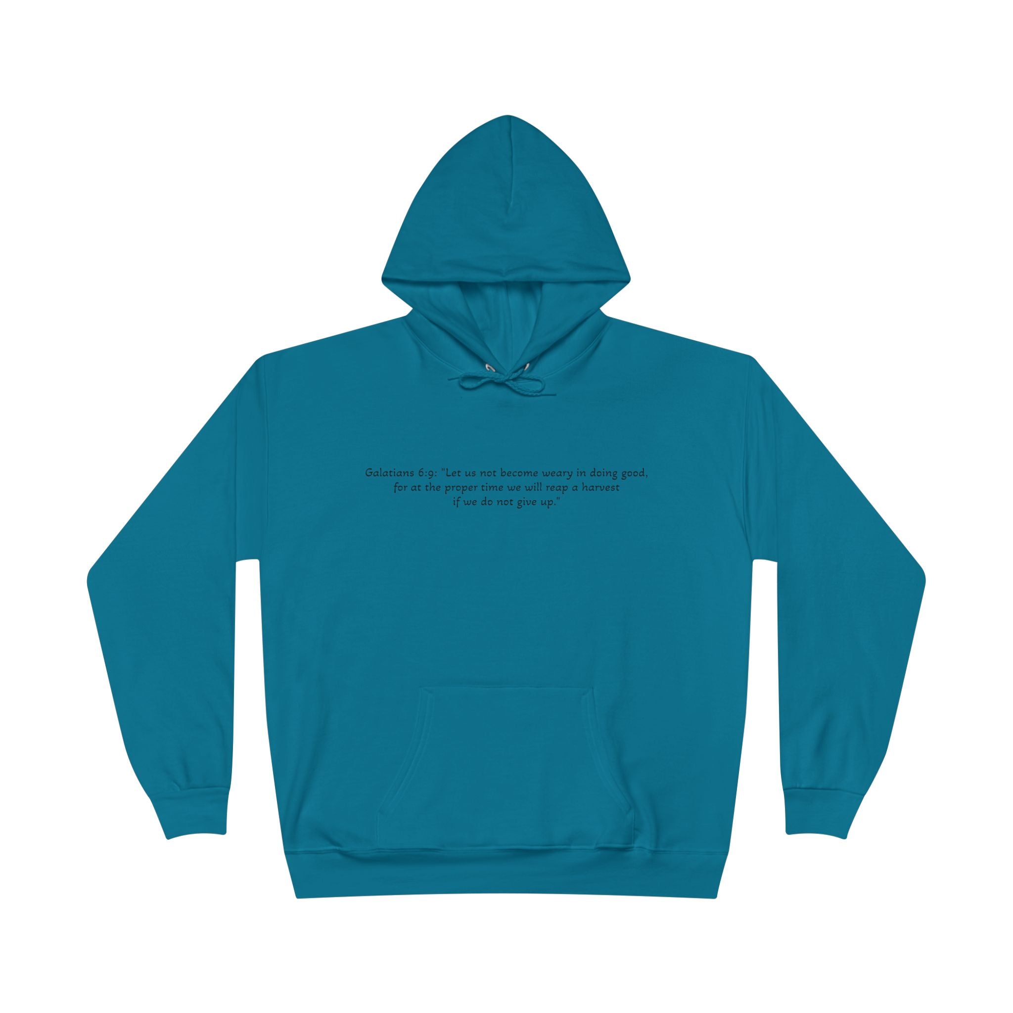 Jesus Portrait Hoodie — Crown of Thorns Religious Pullover