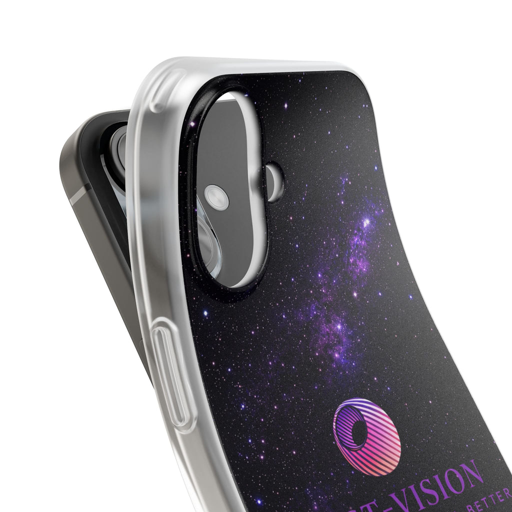 Galaxy Logo Phone Case — Last-Vision ‘Look Better’ Clear Flexi Case