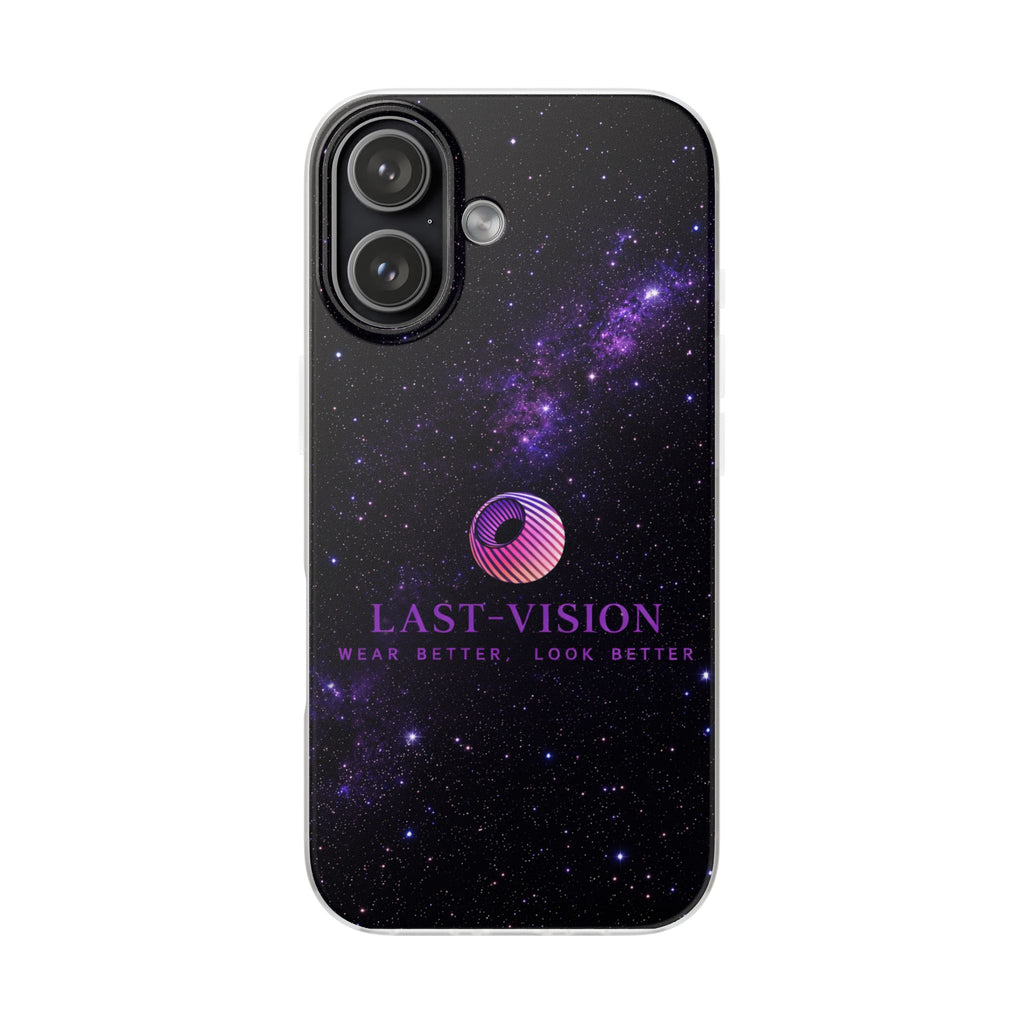 Galaxy Logo Phone Case — Last-Vision ‘Look Better’ Clear Flexi Case