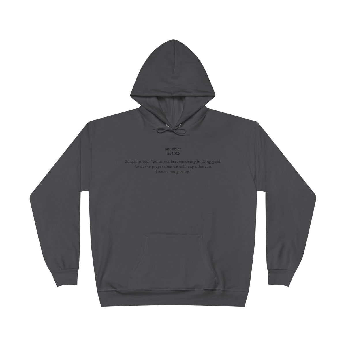 Jesus Portrait Hoodie — Crown of Thorns Religious Pullover