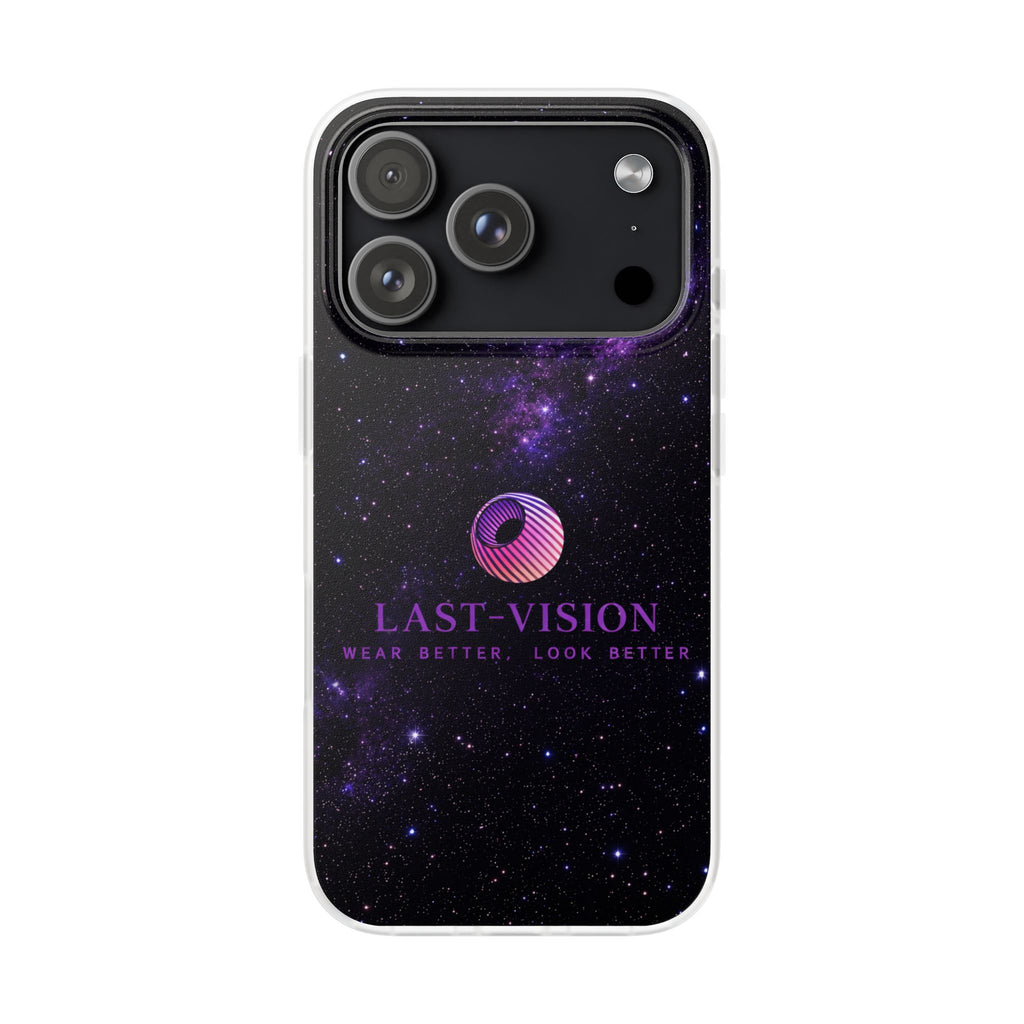 Galaxy Logo Phone Case — Last-Vision ‘Look Better’ Clear Flexi Case